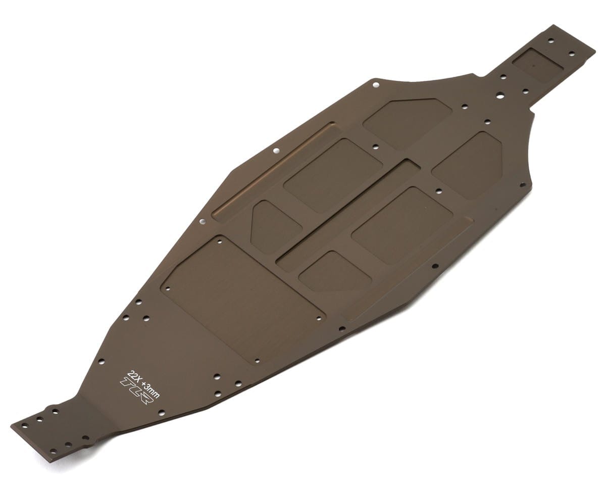 TLR 2mm Chassis, +3mm Length, 22X - genuine TLR product TLR-1163