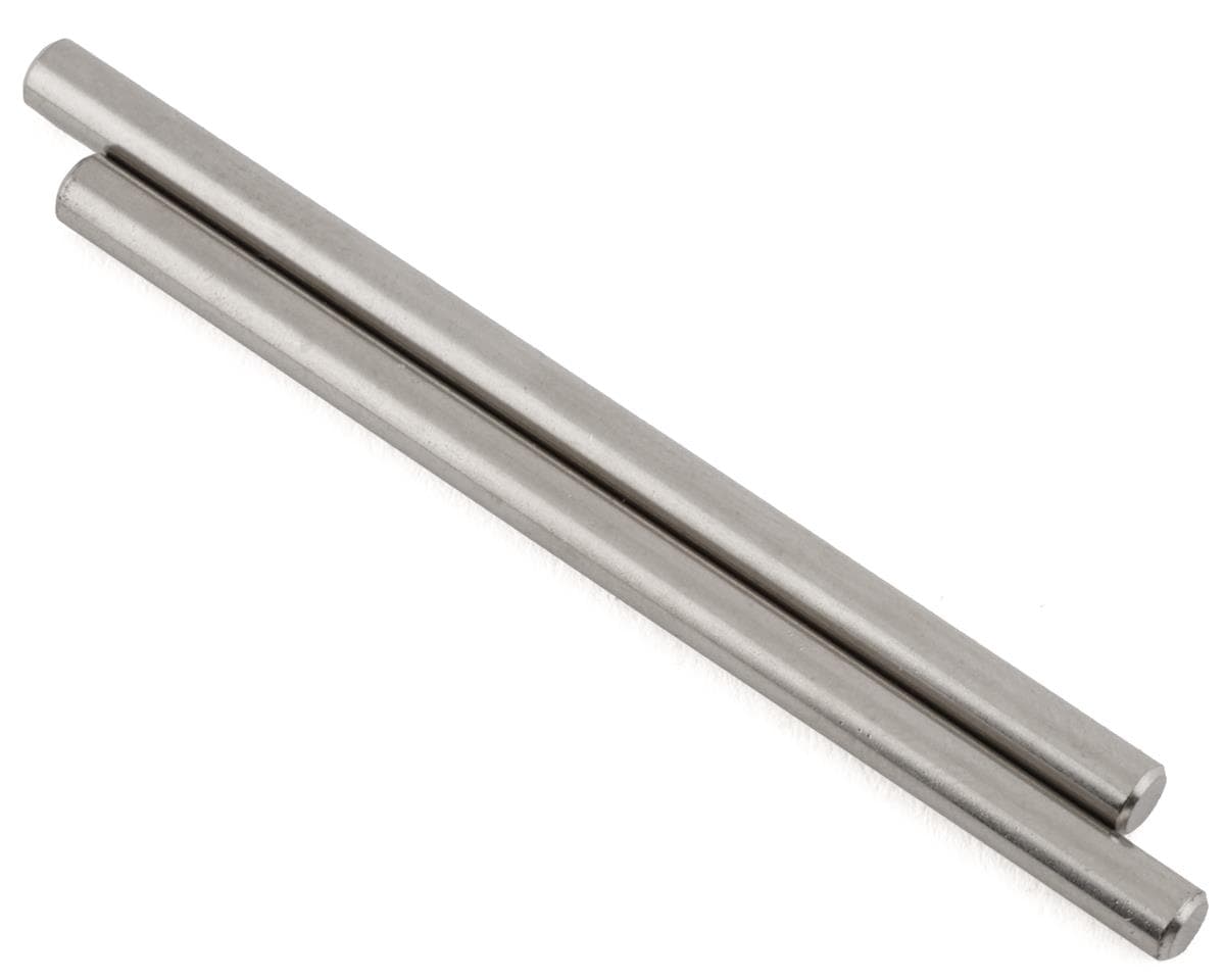 TLR 4x68mm Elec Nickel Hinge Pins, 2pcs, 8X 2.0, 8XE 2.0 - genuine TLR product TLR244090