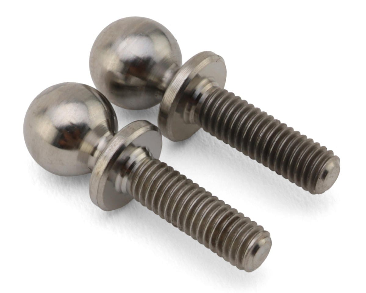 TLR 5.8 x 10mm Titanium Ball Studs, 2pcs, 22X - genuine TLR product TLR-1314