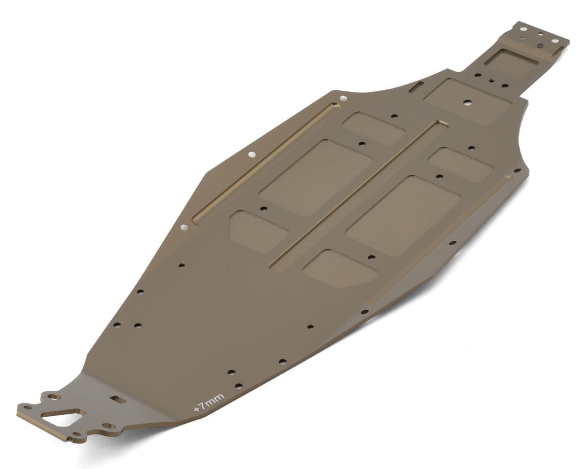 TLR +7mm 2mm Chassis Plate, 22 5.0 - genuine TLR product TLR331066