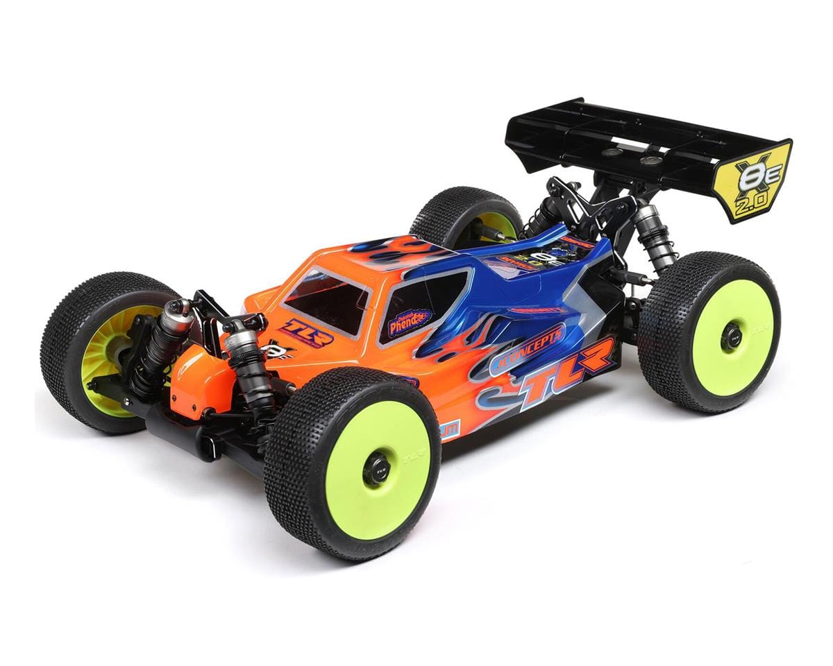TLR 8IGHT-X/E 2.0 Electric/Nitro 1/8 Competition Combo Buggy Kit, TLR04012 - genuine TLR product TLR04012