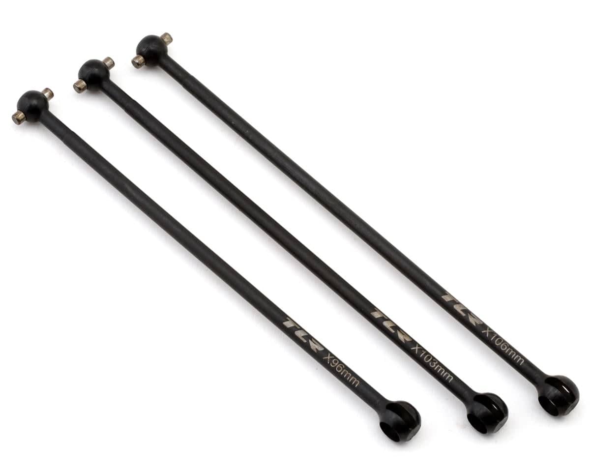 TLR 96mm, 103mm and 106mm CVA Driveshaft Bones, 22X-4 2.0 - genuine TLR product TLR-1291