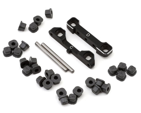 TLR Adjustable C and D Pivot Set, Black, 22S Sprint Car - genuine TLR product TLR-1055