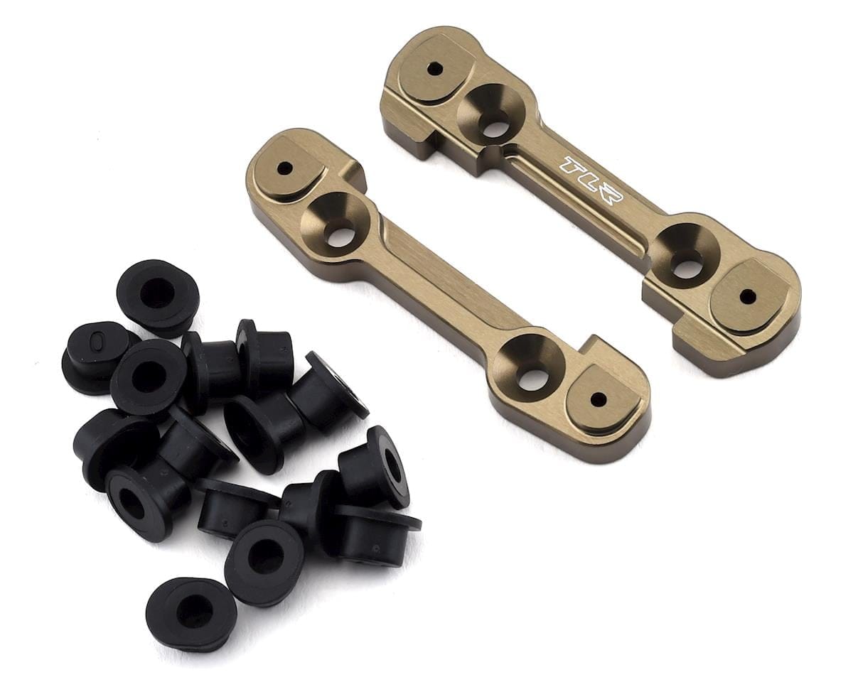 TLR Adjustable Front Hinge Pin Brace with Inserts, 8X Elite - genuine TLR product TLR244049