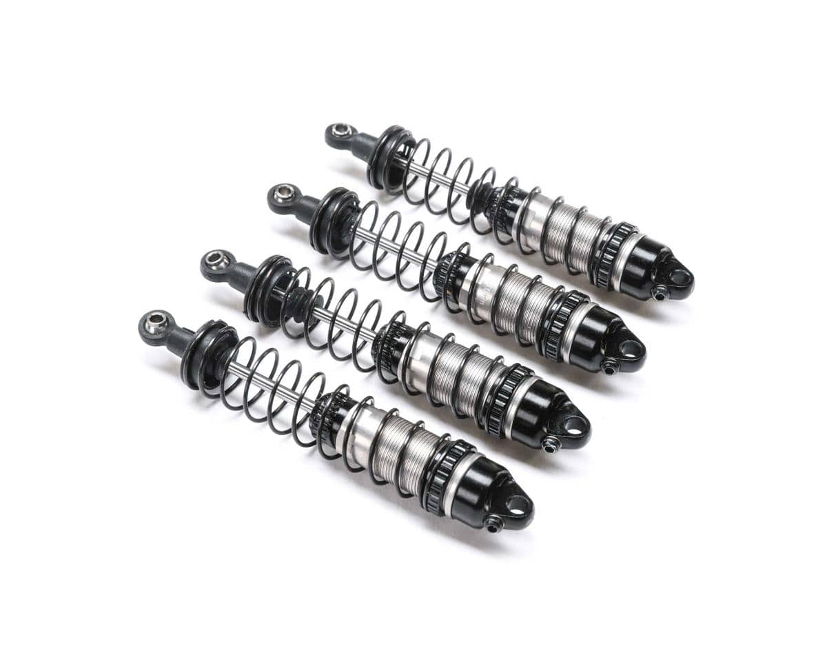 TLR Aluminium Shock Set, 4pcs, Mini LMT - genuine TLR product TLR313003