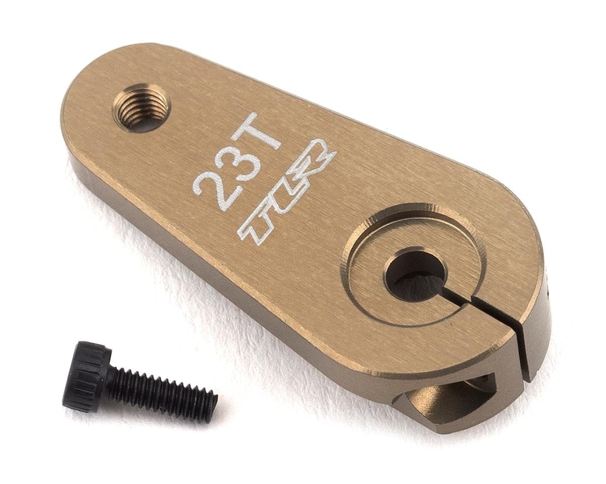 TLR Aluminum Servo Horn, 23T, 8X - genuine TLR product TLR341008