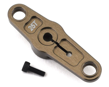 TLR Aluminum Servo Horn, Throttle, 25T, 8X - genuine TLR product TLR341016