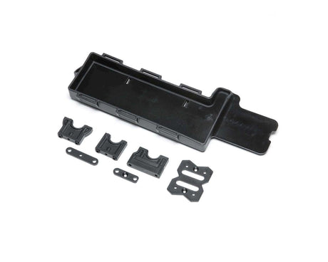 Team Losi Racing TLR241066 8IGHT XT Battery Tray and Center Differential Mount
