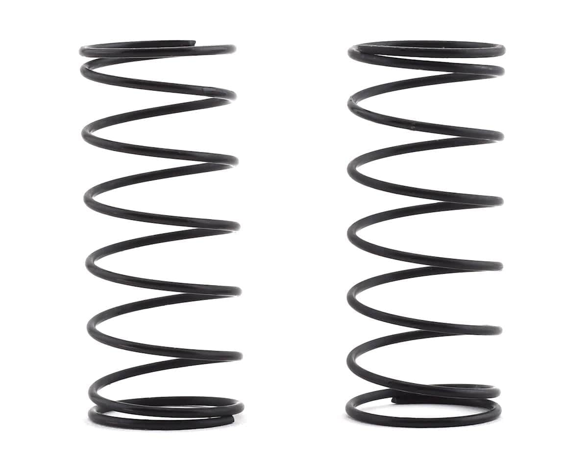 TLR Black Front Springs, Low Frequency, 12mm, 2pcs - genuine TLR product TLR233049