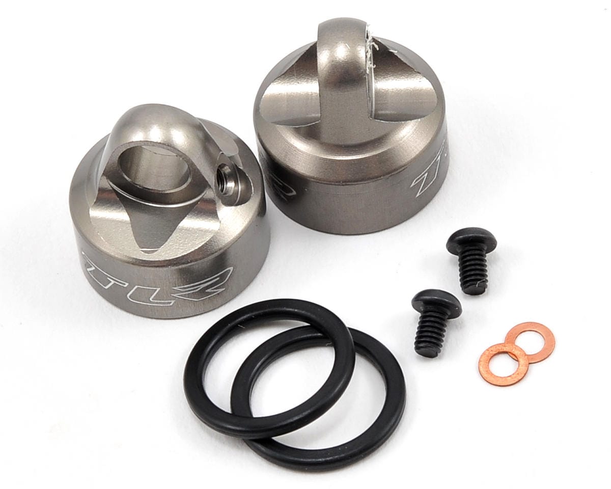 Team Losi Racing TLR5065 Bleeder Shock Cap Set (2), 22/22T