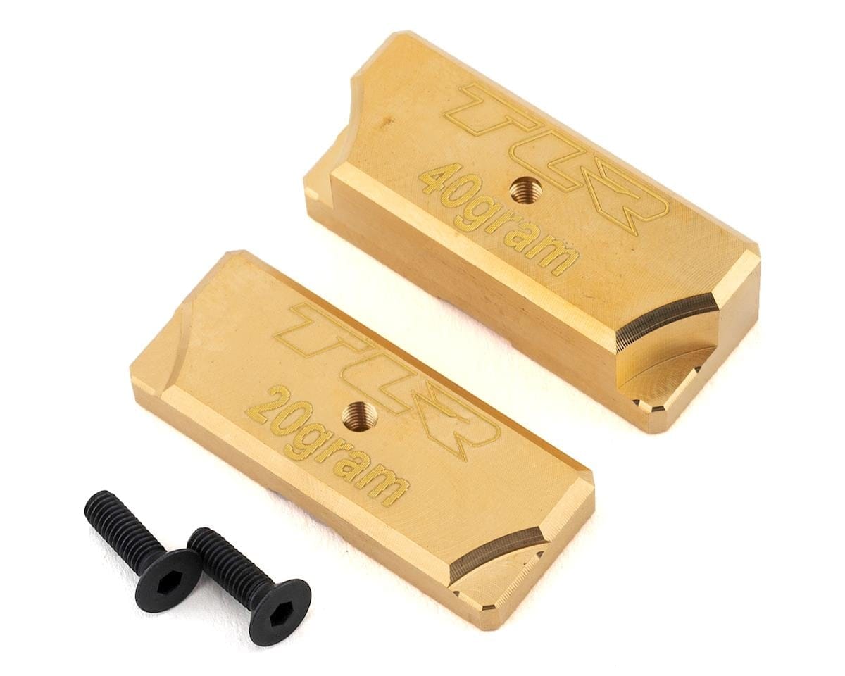 TLR Brass Ballast, 8X - genuine TLR product TLR341010