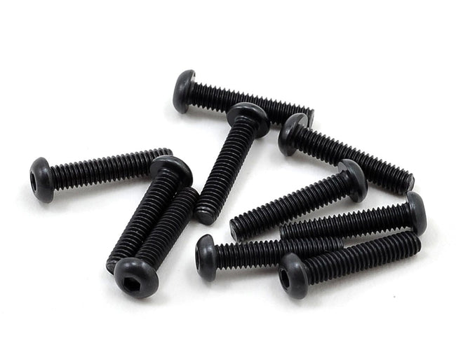 TLR Button Head Screw, M2.5 x 12mm (10)