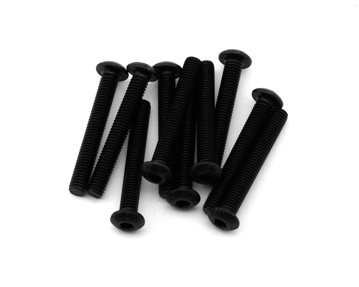 TLR Button Head Screw, M3 x 22mm, 10pcs, 22X, 22X-4 2.0, 22X-T - genuine TLR product TLR-1209