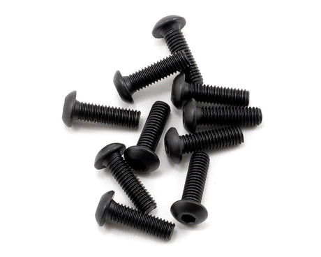 TLR Button Head Screws, M3 x 10mm, 10pcs, 22X, 22X-4 2.0, 22X-T - genuine TLR product TLR5903