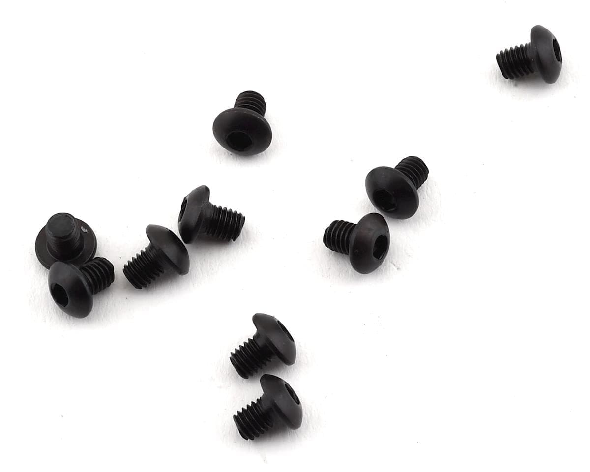 Team Losi Racing TLR235015 3x4mm Button Head Hex Screws (10)