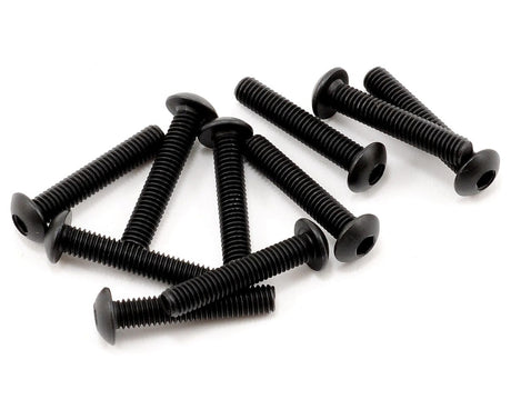 TLR Button Head Screws, M3x16mm, 10pcs, 22X, 22X-T - genuine TLR product TLR5909