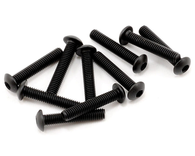 TLR Button Head Screws, M3x16mm, 10pcs, 22X, 22X-T