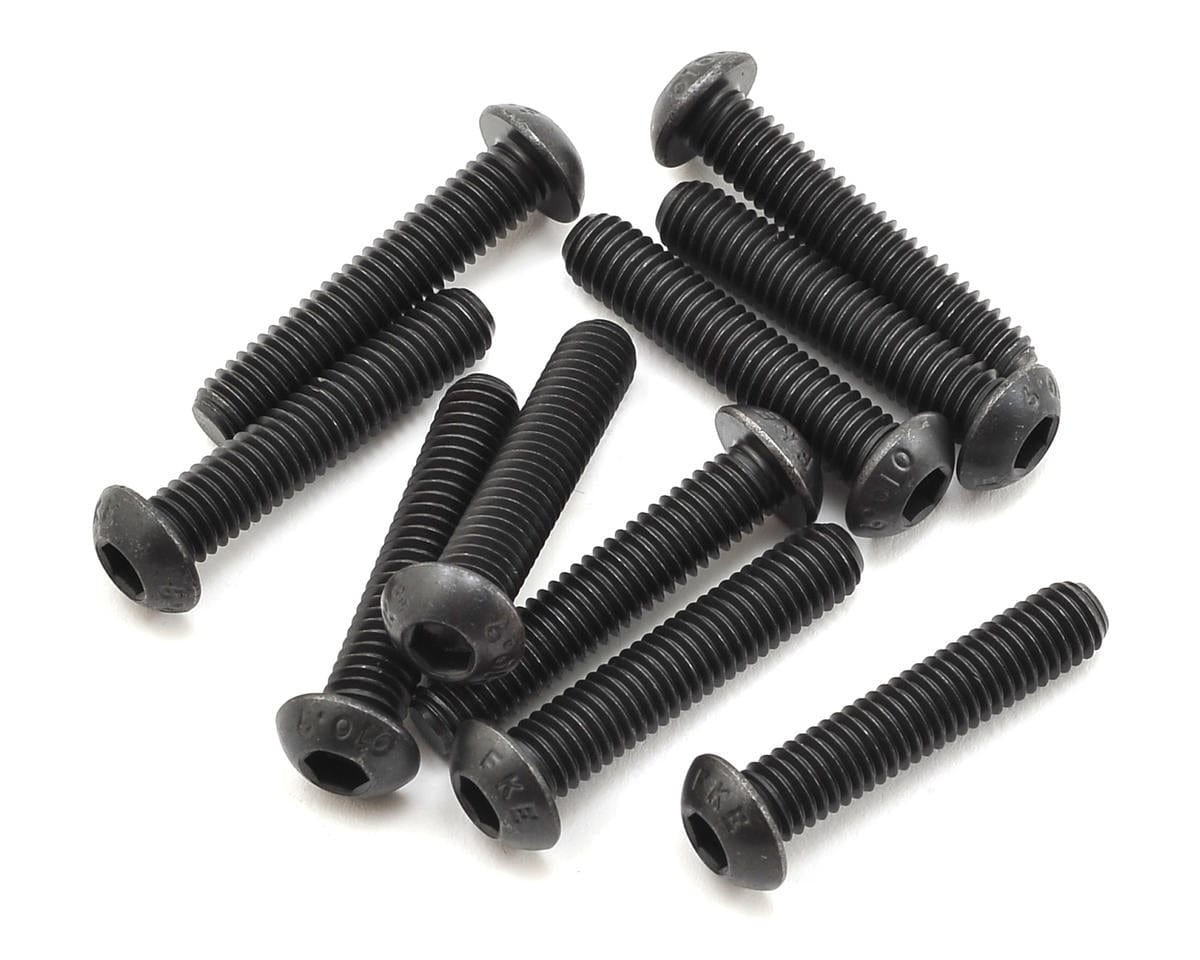 Team Losi Racing TLR255036 6x30mm Button Head Hex Screw (10)
