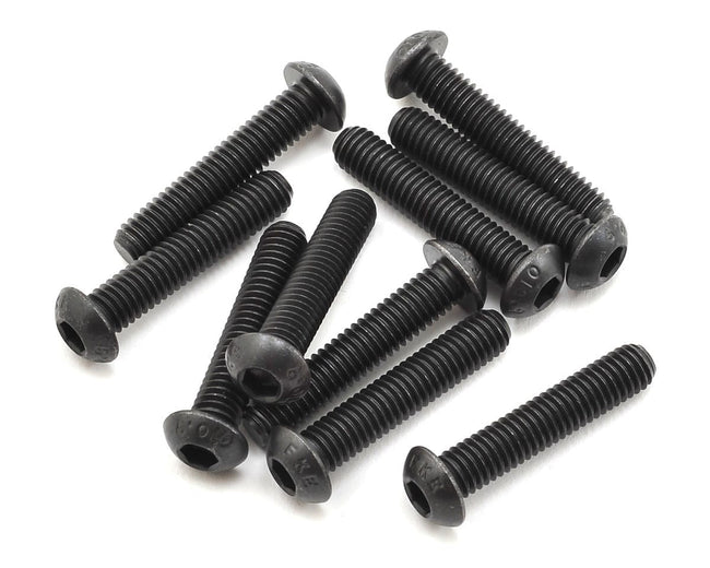 TLR Button Head screws, M6x30mm (10)