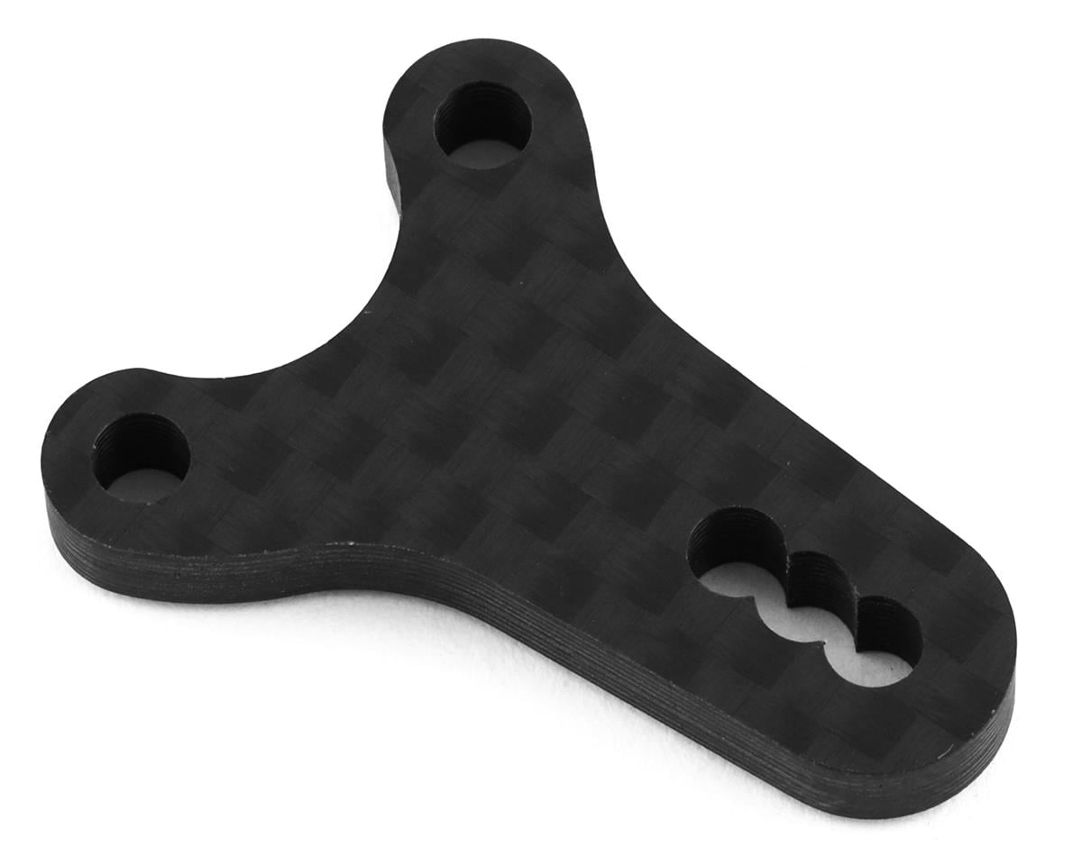 TLR Carbon Bell Crank Plate V2, 22X-4 - genuine TLR product TLR231103