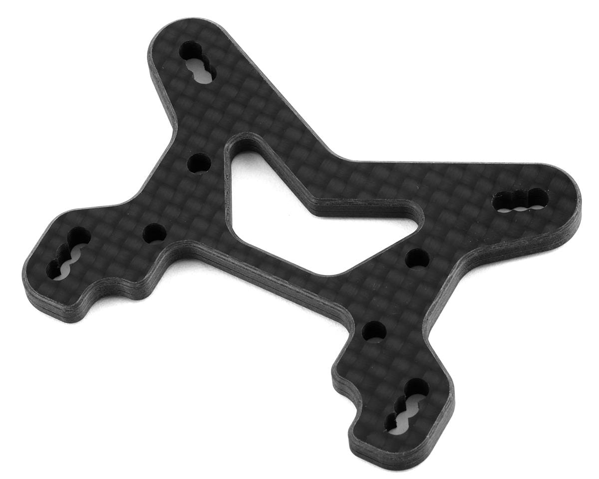 TLR Carbon Front Shock Tower V2, 22X-4 - genuine TLR product TLR234133