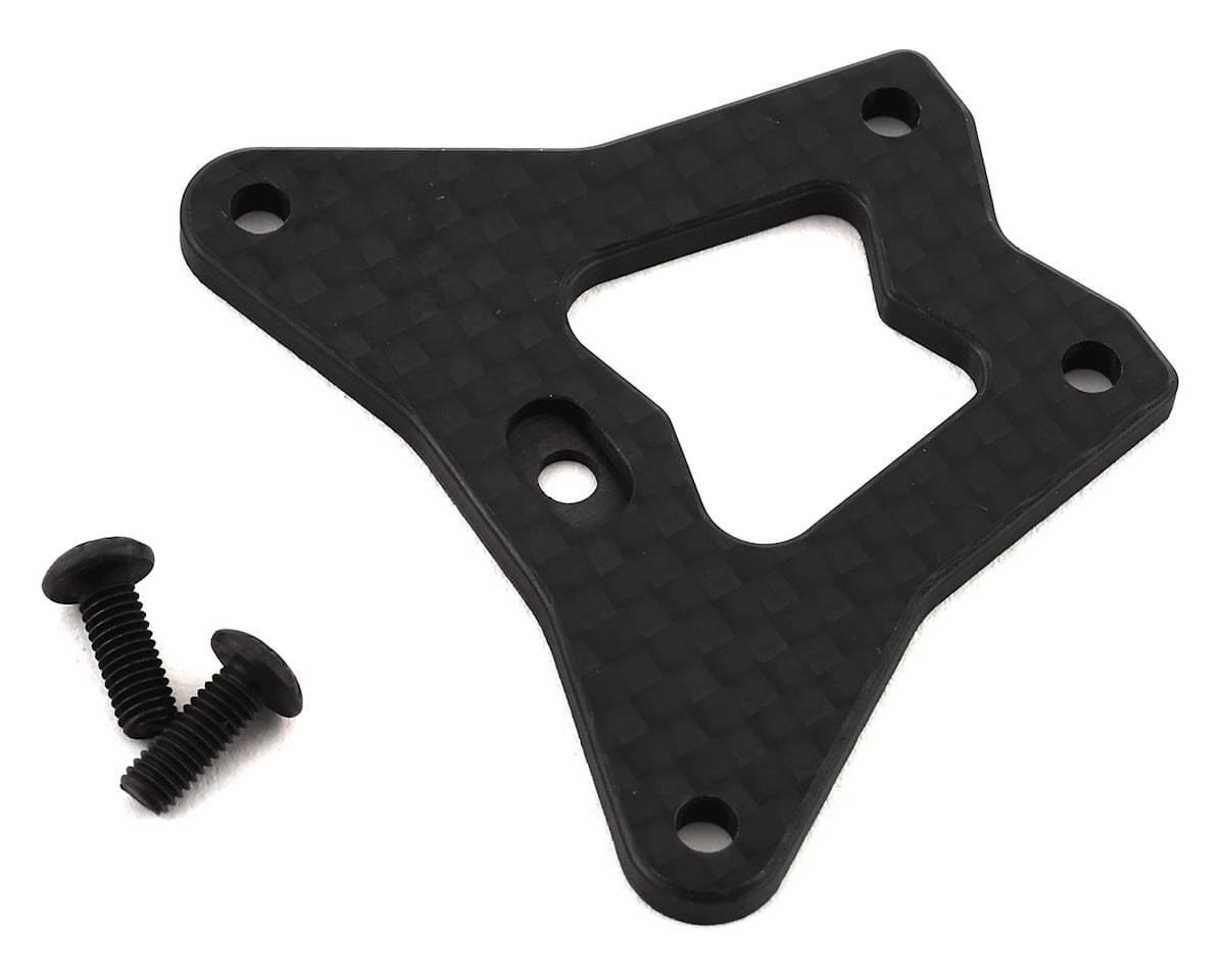Team Losi Racing TLR331049 22X-4 Carbon Front Steering Gearbox Brace