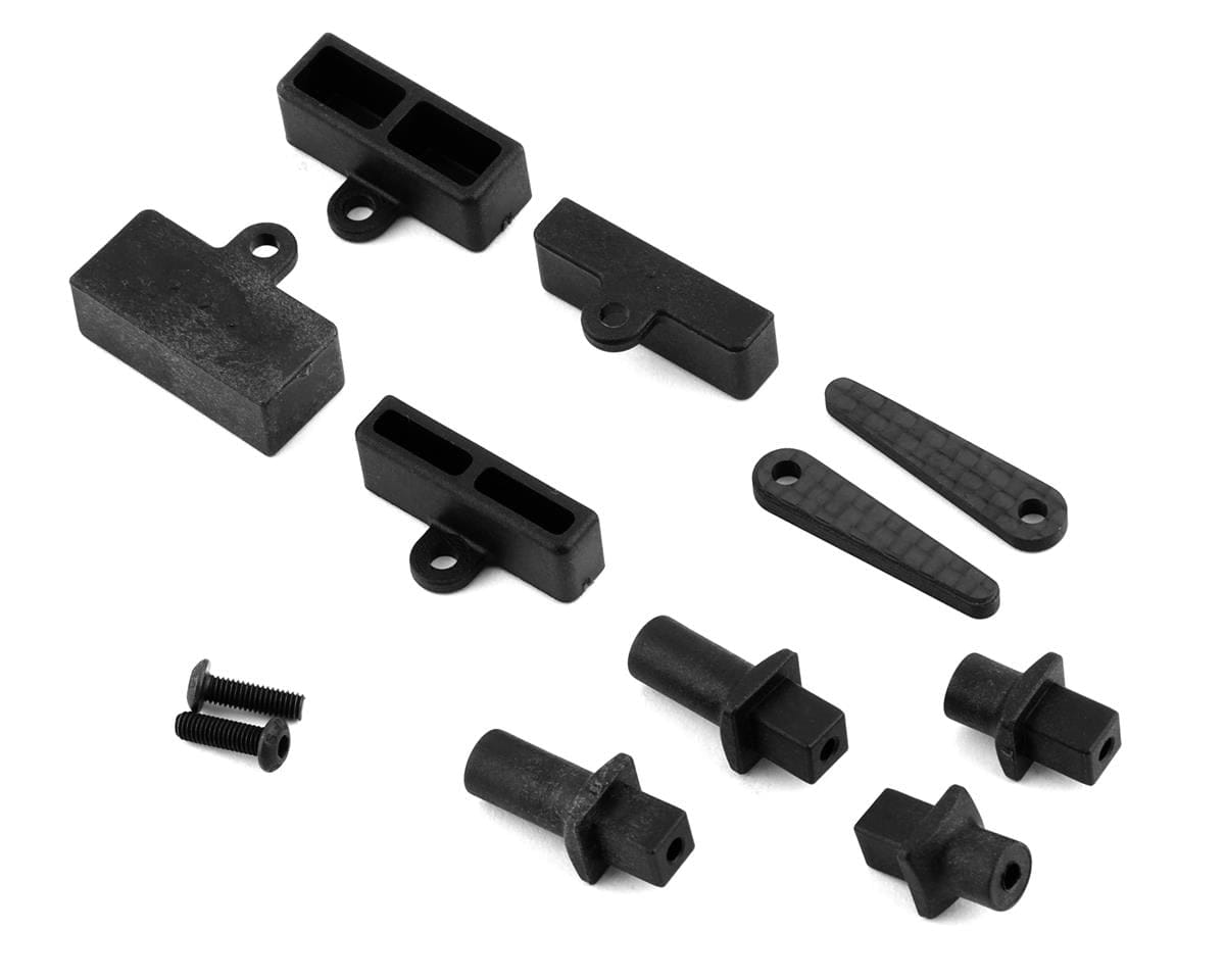 Team Losi Racing TLR231102 22X-4 Elite Carbon Tab Battery Mount Set