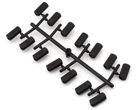 TLR Caster Block Insert Set, 22X-4 2.0 - genuine TLR product TLR-1266