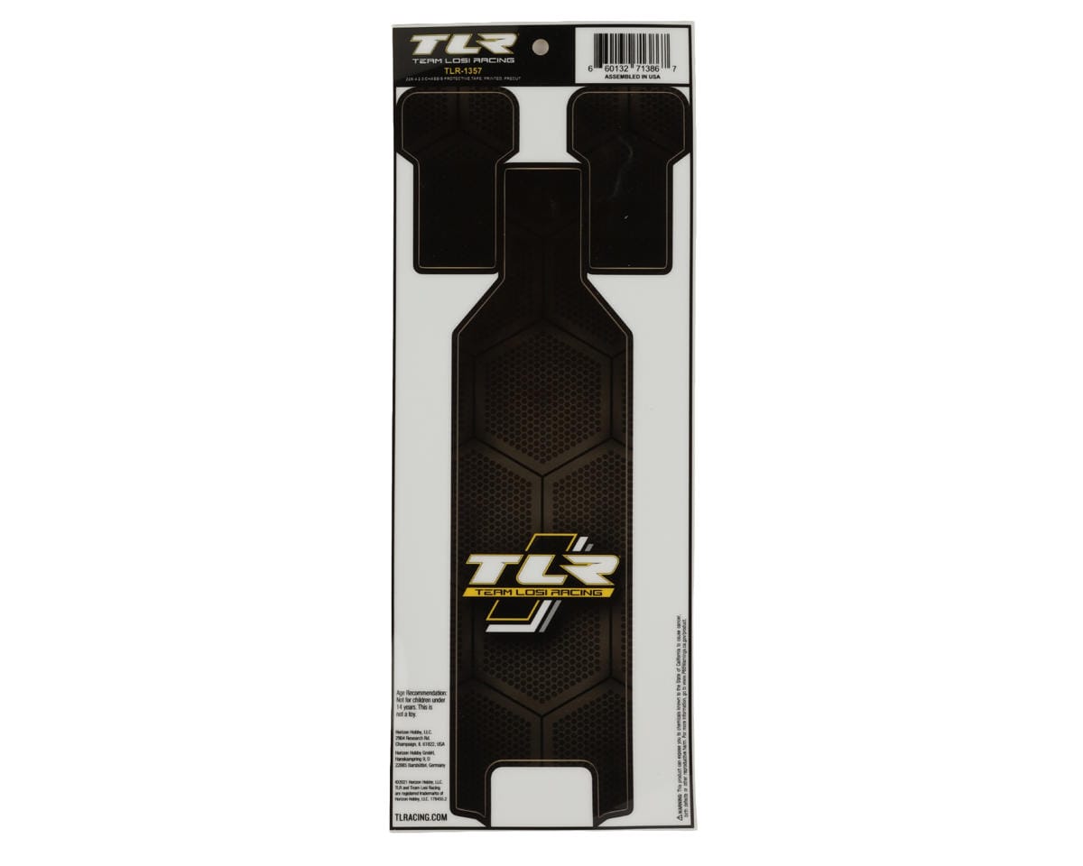 TLR Chassis Protective Tape, 22X-4 2.0 - genuine TLR product TLR-1357