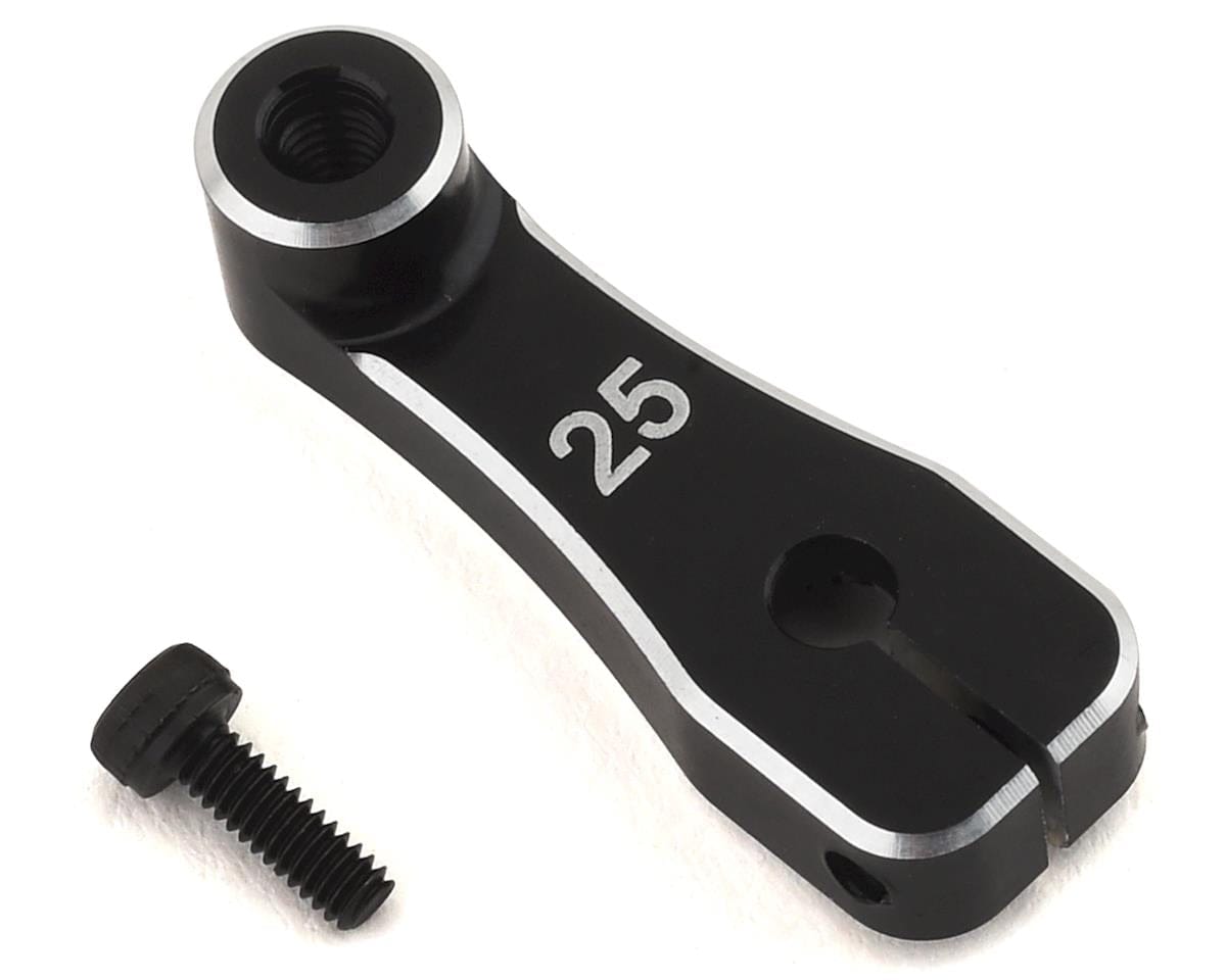 Team Losi Racing TLR331033 25T Aluminum Clamping Servo Horn Black