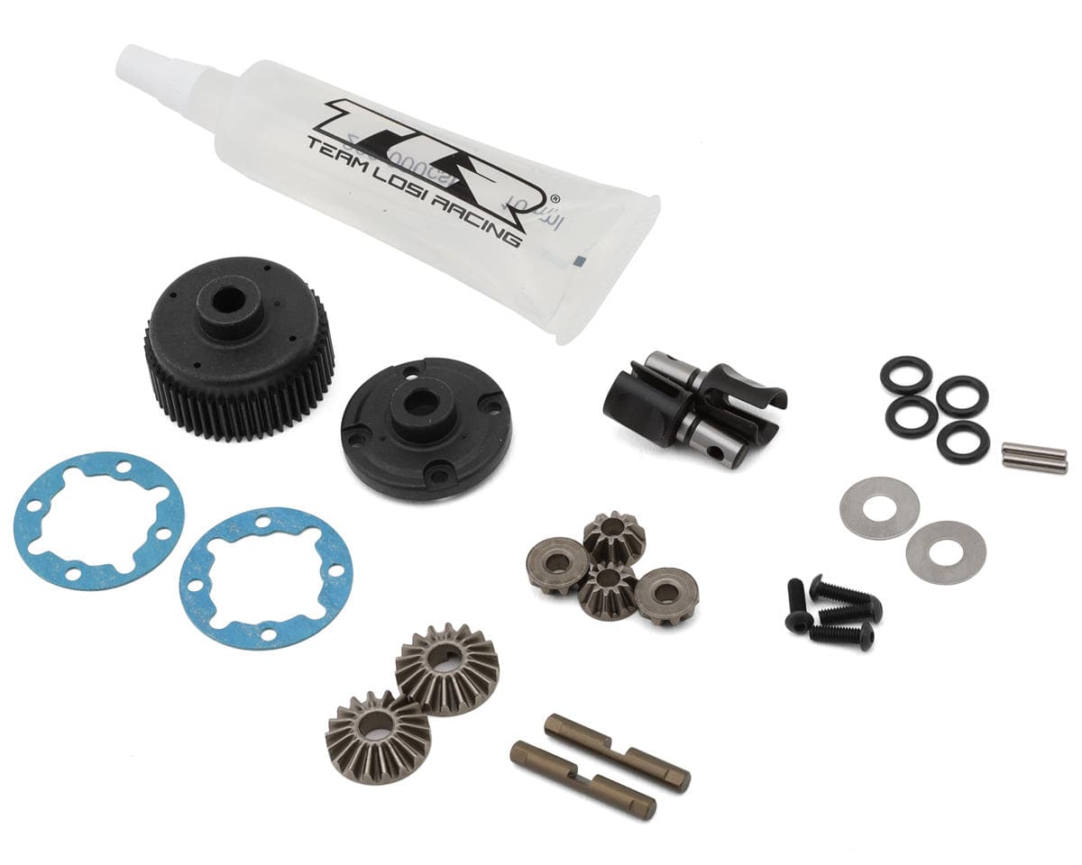 TLR Complete Gear Diff, 22X, 22X-T - genuine TLR product TLR-1210