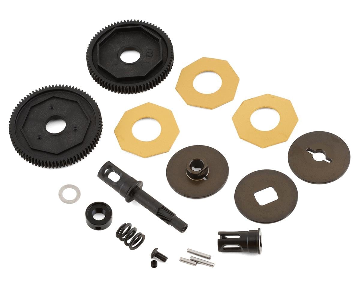 TLR Complete Slipper Assembly, 22X-4 2.0 - genuine TLR product TLR232137
