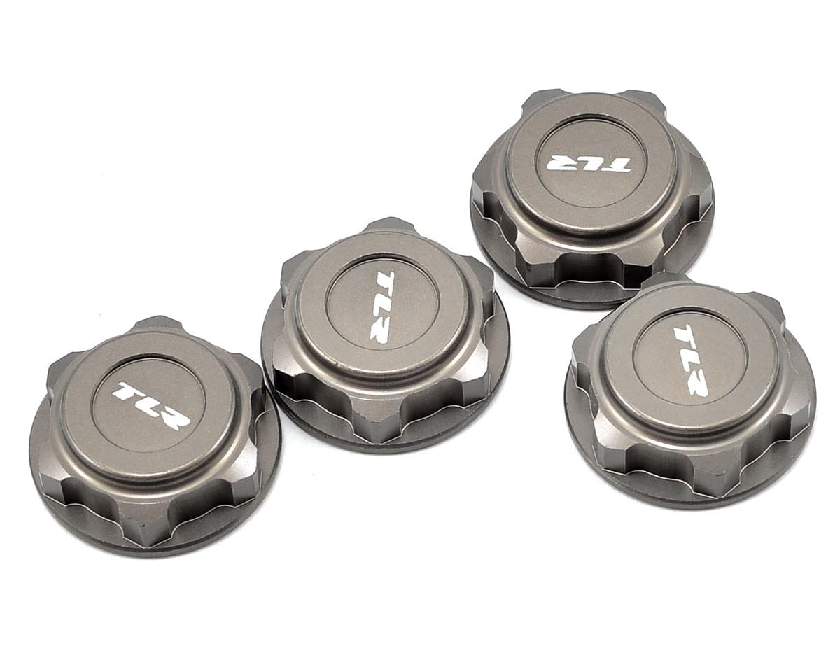 Team Losi Racing TLR3538 Covered 17mm Aluminum Wheel Nuts