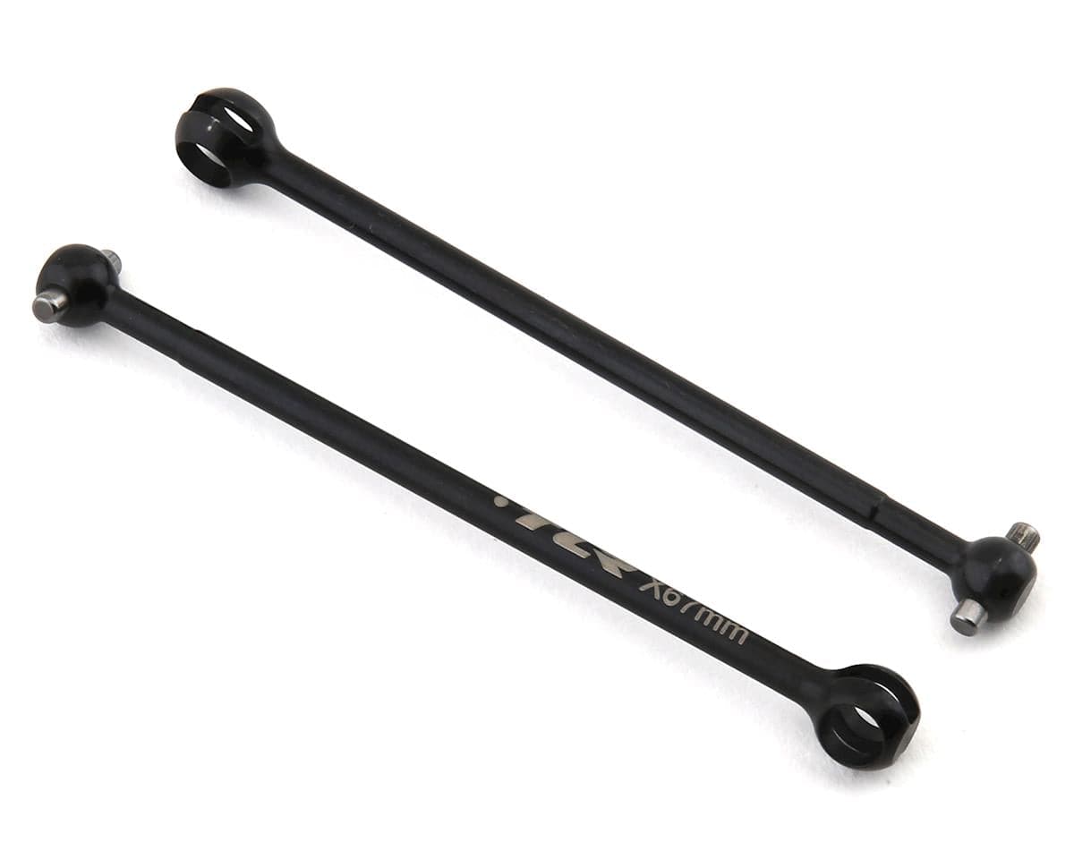 Team Losi Racing TLR232102 22X-4 67mm Rear CVA Driveshaft Bones (2)