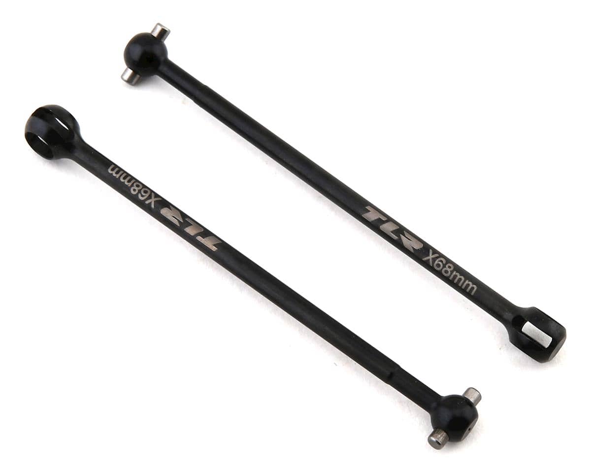 TLR CVA Driveshaft Bones, 68mm, 2pcs, 22X - TLR232103