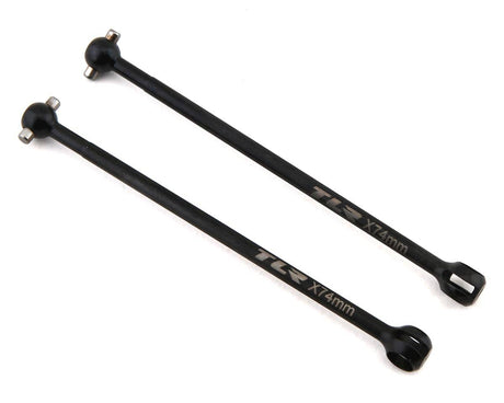 TLR CVA Driveshaft Bones, 74mm, 2pcs, 22X-4 2.0 - genuine TLR product TLR232104