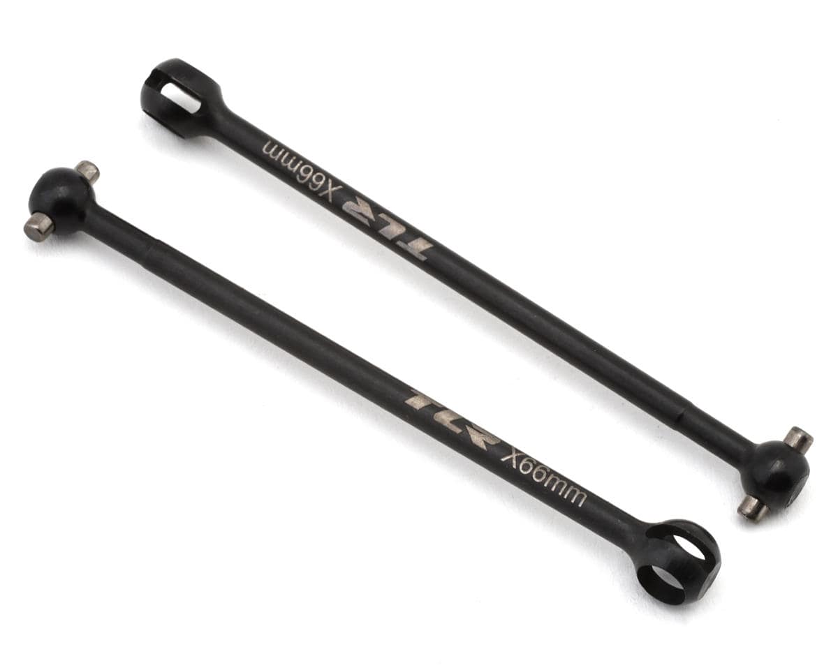 TLR CVA Driveshaft Bones, X66mm, 2pcs, 22X - genuine TLR product TLR-1105