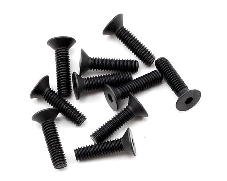 Team Losi Racing TLR235007 M2.5x10mm Flat Head Screws (10)