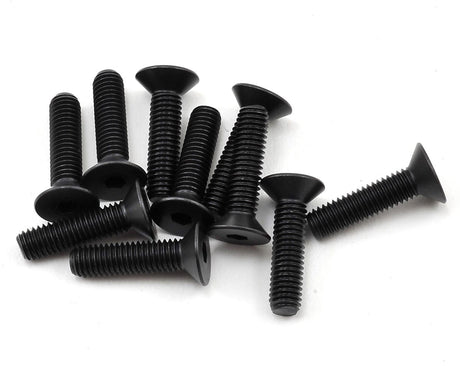 TLR Flat Head Screws, M5x20mm (10) - genuine TLR product TLR255028