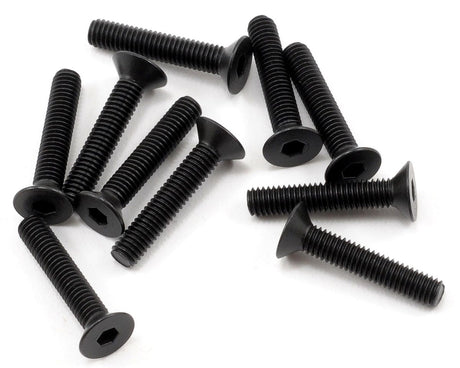 TLR Flathead Screw, M3 x 16mm, 10pcs, 22X, 22X-T - genuine TLR product TLR5964