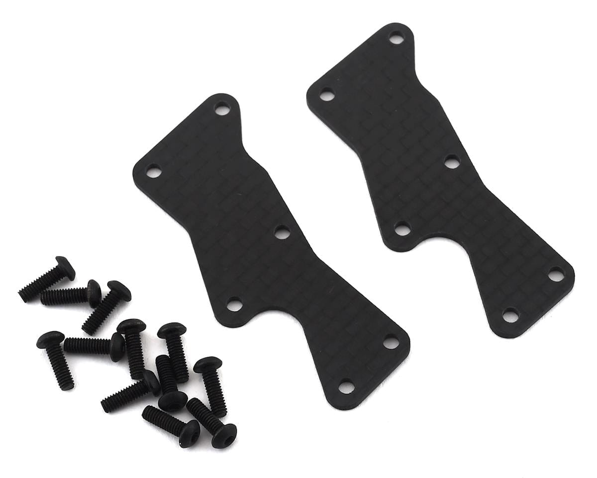 Team Losi Racing TLR344037 8IGHT-X Carbon Front Arm Inserts