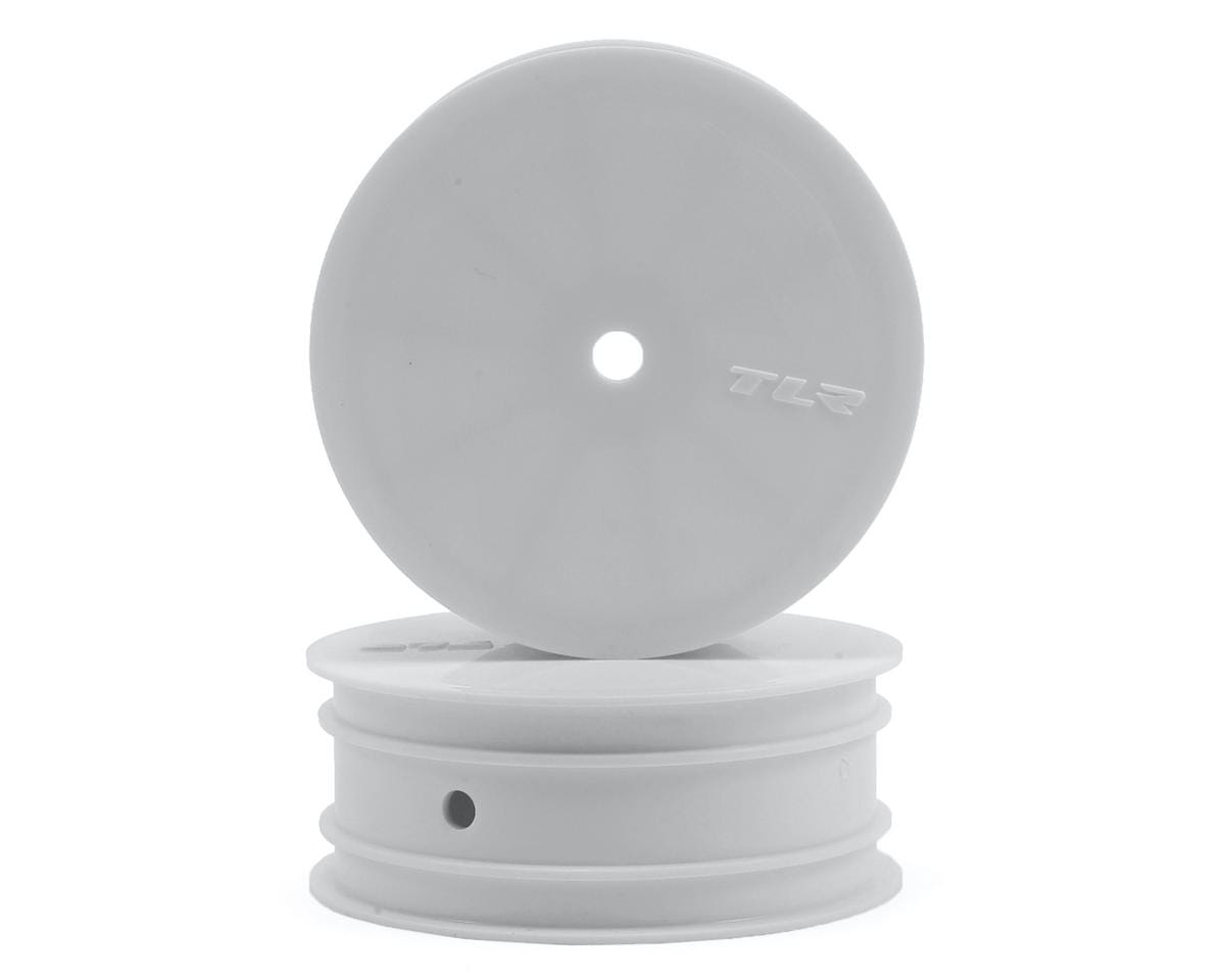 TLR Front Wheel, 12mm Hex, White , 2pcs, 22 3.0 - genuine TLR product TLR43009
