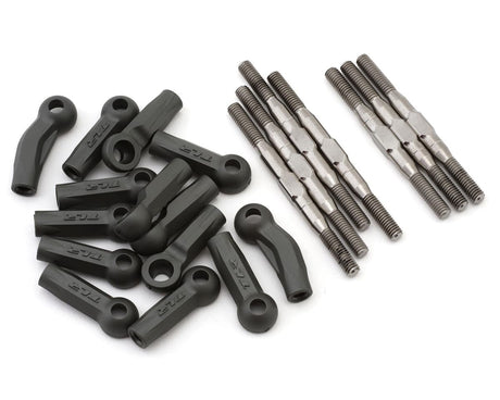 TLR HD Titanium Turnbuckle Kit, 22X-4 2.0 - genuine TLR product TLR-1313