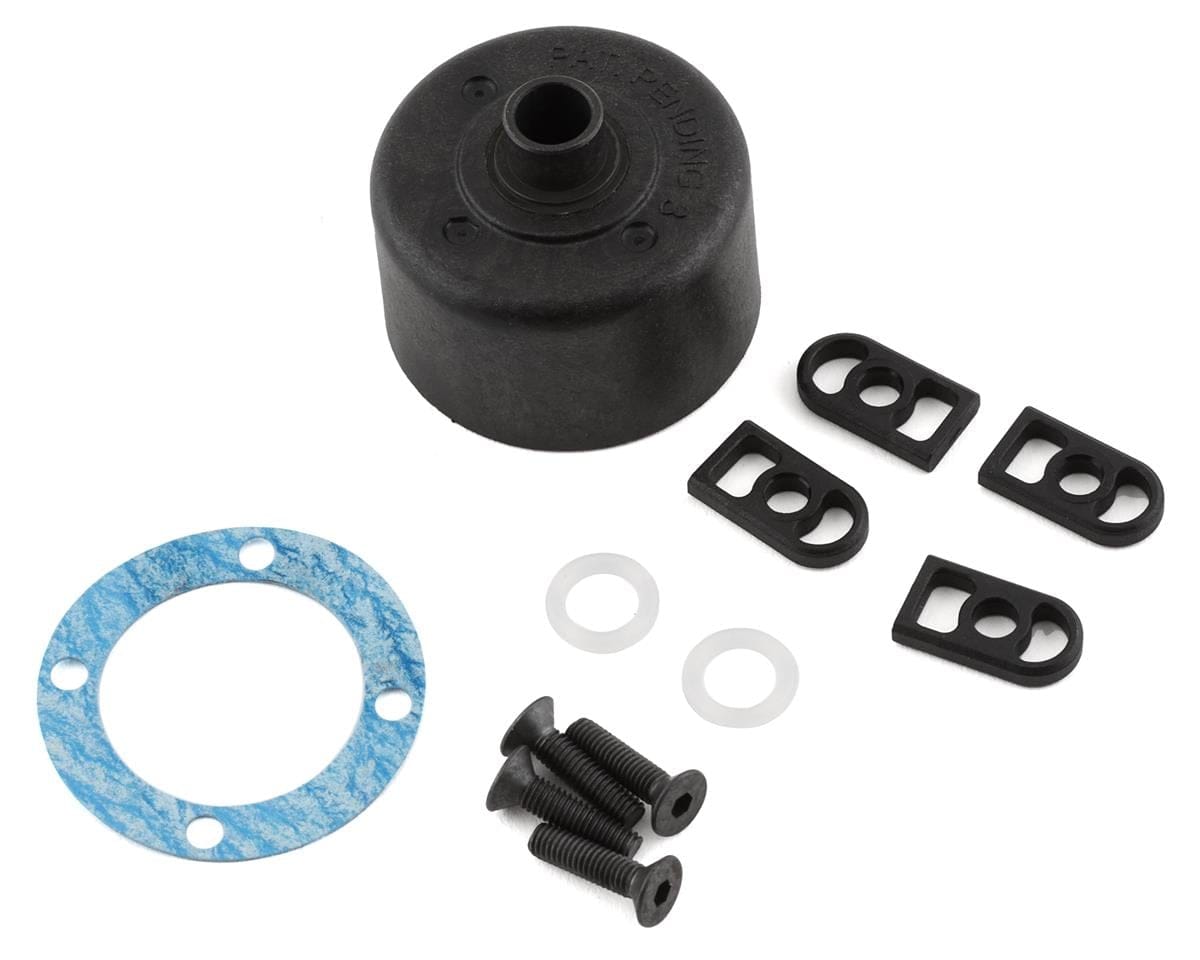 TLR Heavy Duty Differential Case V2, 8X - genuine TLR product TLR242045