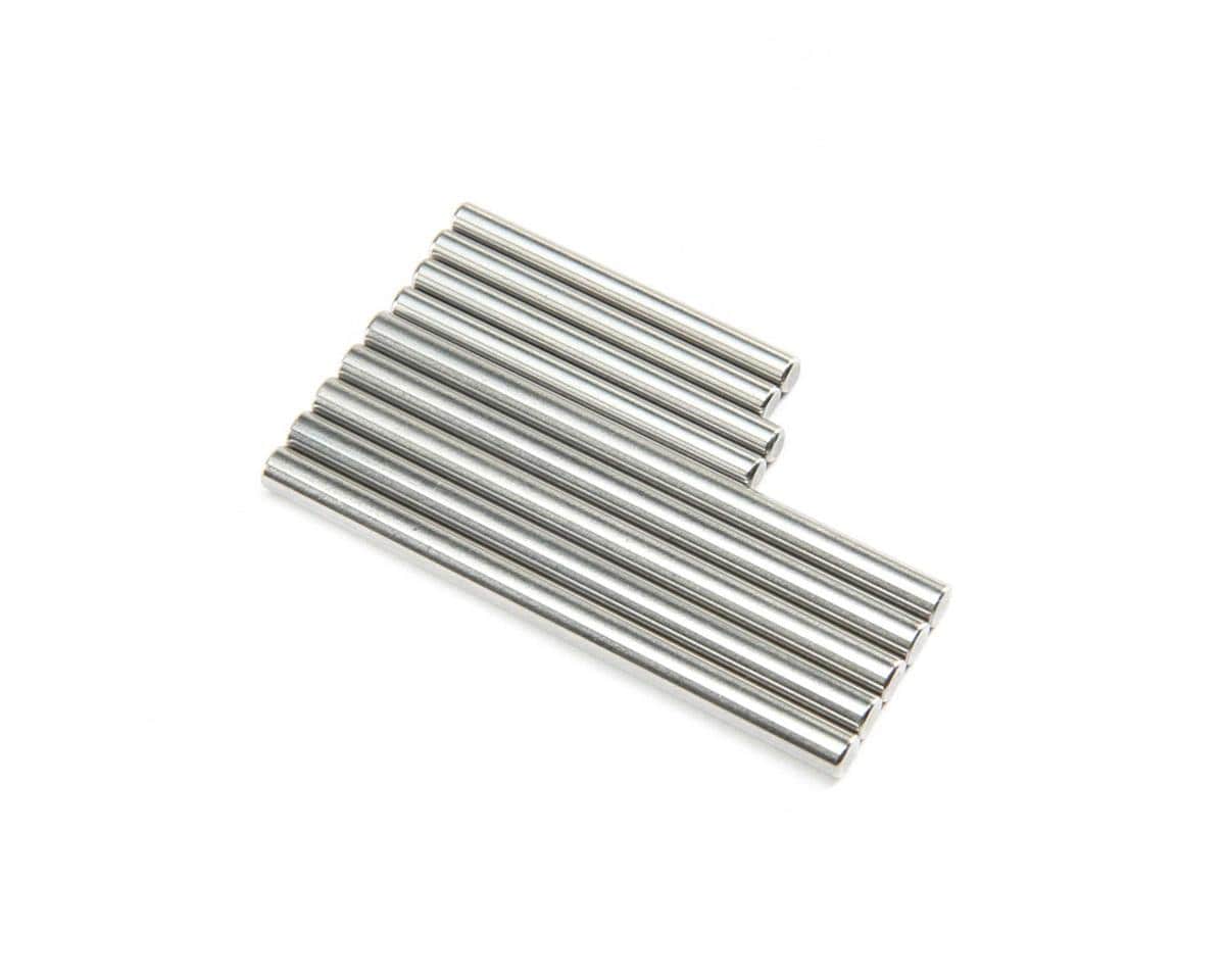 TLR Hinge Pin Set, Polished, 22X-4 2.0 - genuine TLR product TLR234124