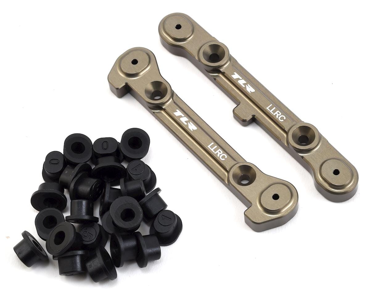 Team Losi Racing TLR344010 8IGHT/8IGHT-T 4.0 LLRC Adjustable Rear Hinge Pin Brace Set
