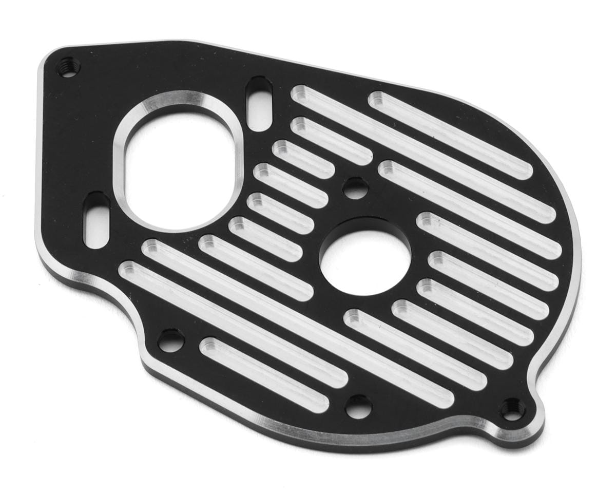 TLR Machined Aluminium Motor Plate, Black, 22S Sprint Car - genuine TLR product TLR-1071