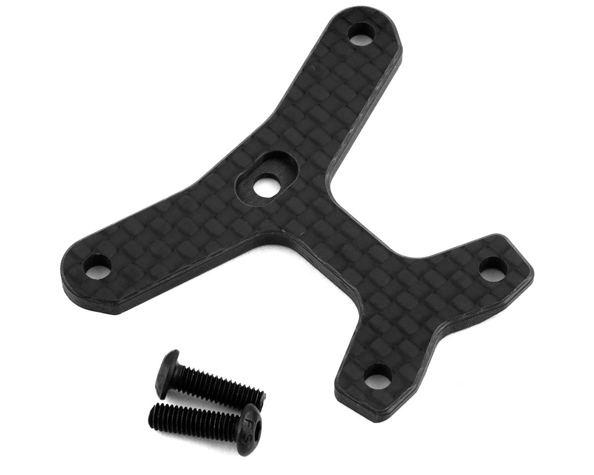 TLR Medium Flex Carbon Front Top Brace, 22X-4 2.0 - genuine TLR product TLR331057