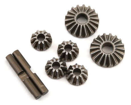 TLR Metal Diff Gear and Cross Pin Set, 22X, 22X-T - genuine TLR product TLR232129