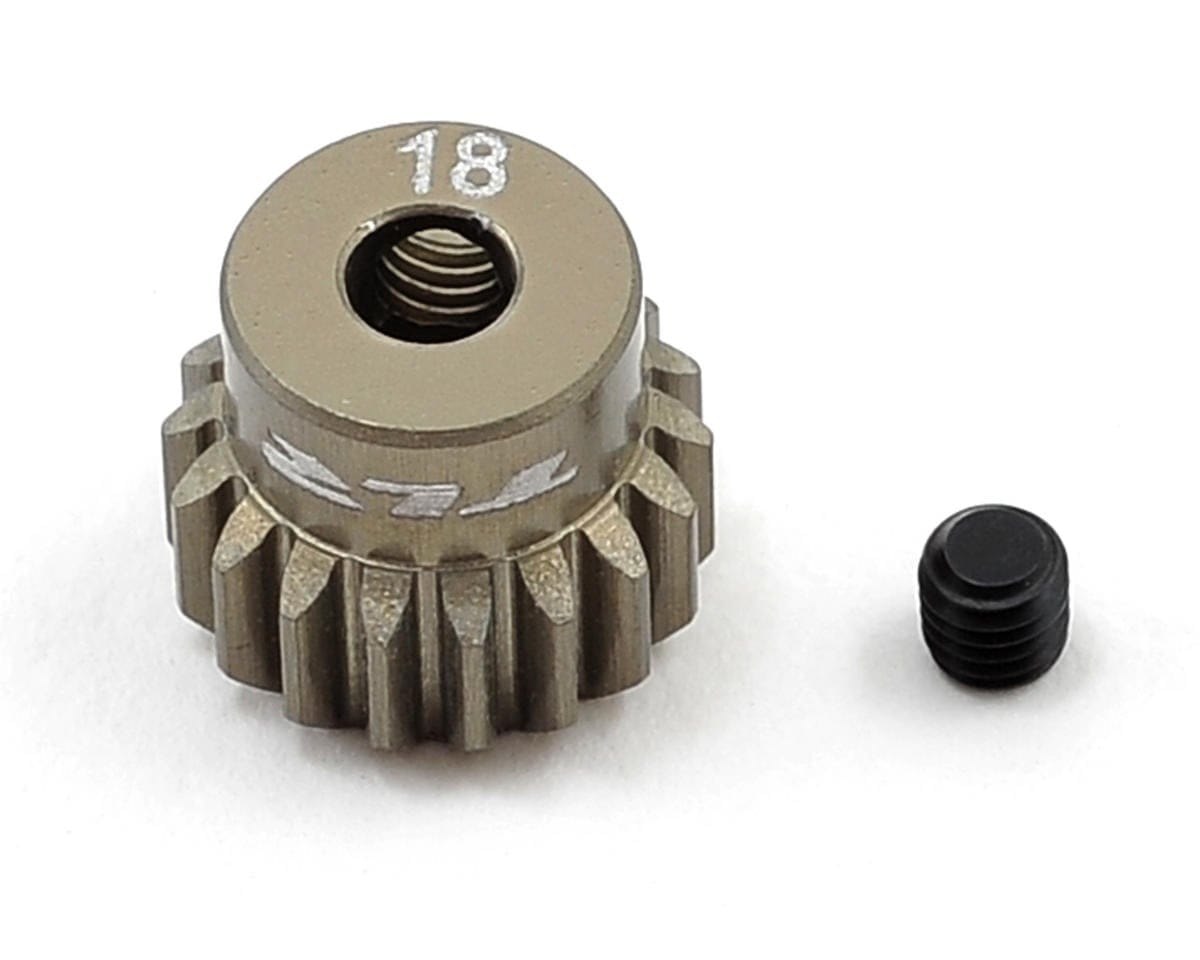 TLR Pinion Gear 18T, 48P, AL - genuine TLR product TLR332018